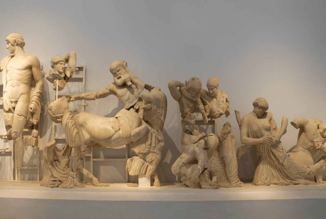 고대 그리스 올림픽 조각상
